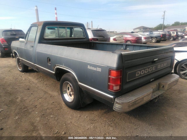 1984 DODGE D-SERIES D150 VIN: 1B7GD14H9ES234321