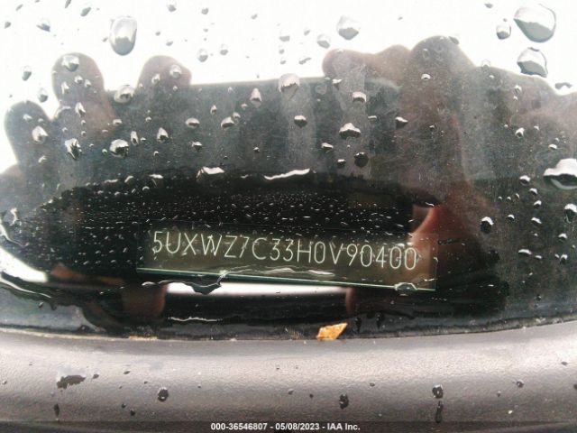 5UXWZ7C33H0V90400 BMW X3 Sdrive28i