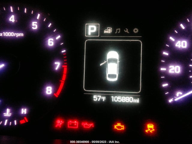 Hyundai Sonata 2.4l 2017 5NPE24AFXHH532722 Image 7