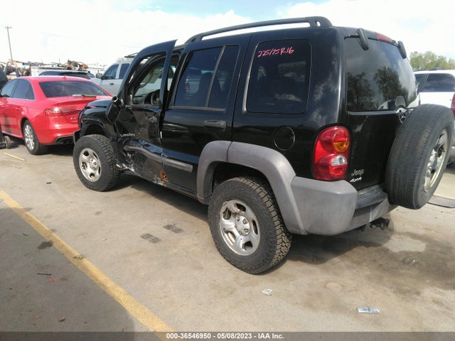 2004 JEEP LIBERTY SPORT VIN: 1J4GL48K54W327445