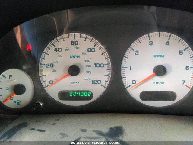 2003 DODGE GRAND CARAVAN EX VIN: 2D4GP74L63R207335