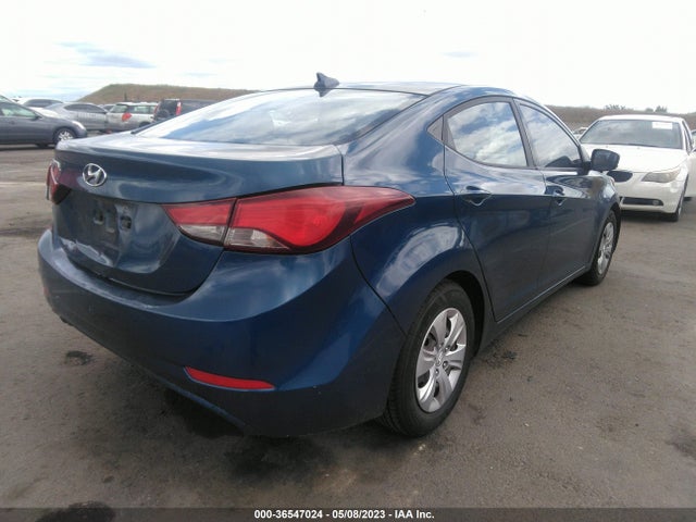 Hyundai ELANTRA SE 2016 KMHDH4AE8GU601179 Image 4