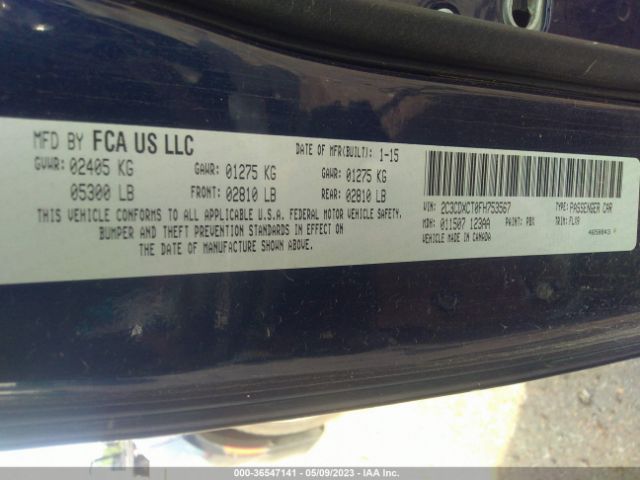 2C3CDXCT0FH753567 Dodge Charger Road/track