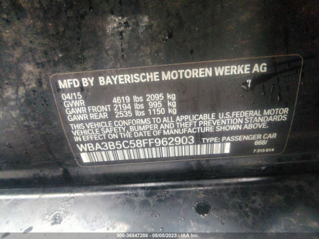 WBA3B5C58FF962903 BMW 3 Series 328i Xdrive