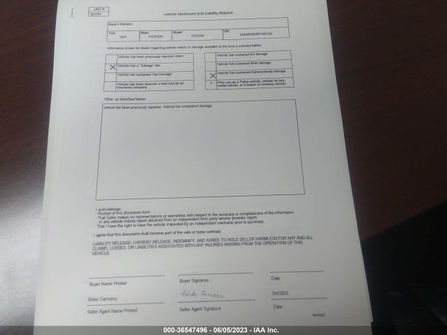 Hyundai TUCSON SEL 2023 5NMJB3AE9PH162164 Image 6