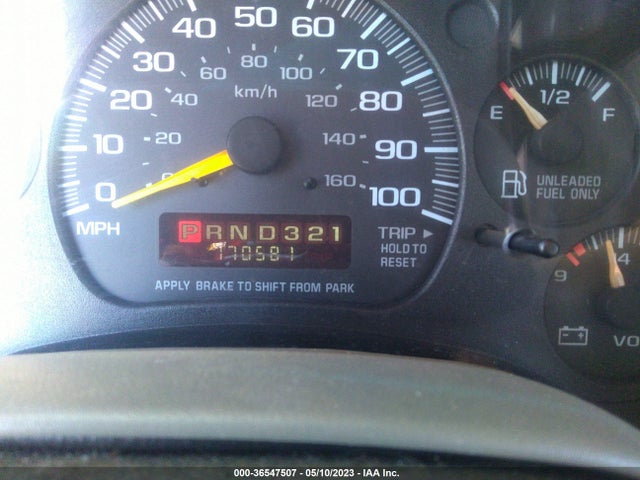 1999 GMC SAFARI PASSENGER VIN: 1GKDM19W2XB507276
