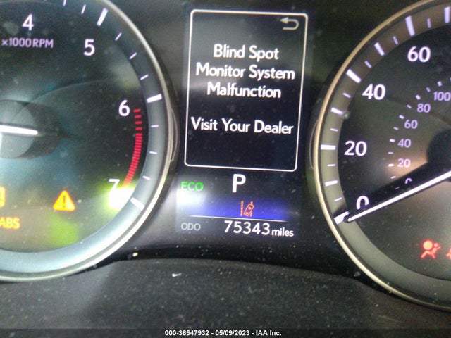 JTHBK1GG7G2213567 Lexus ES 350