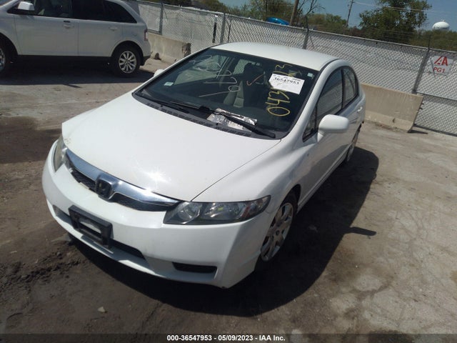2010 HONDA CIVIC SDN LX VIN: 19XFA1F56AE007690