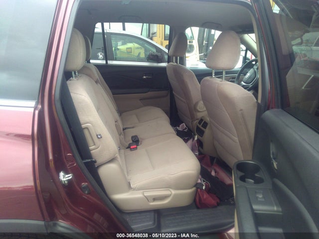 Honda Pilot Ex 2018 5FNYF5H30JB017428 Image 10