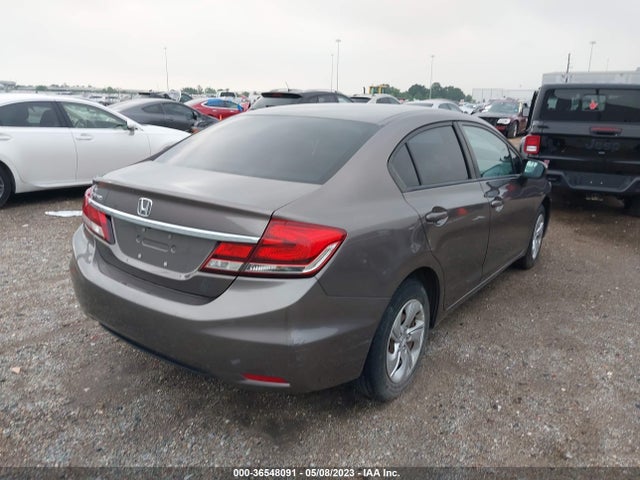 Honda Civic Sedan Lx 2015 19XFB2F52FE110731 Image 4