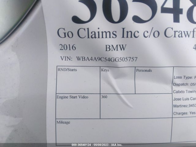 WBA4A9C54GG505757 BMW 4 Series 428i
