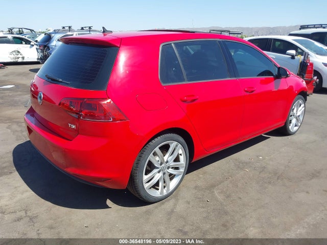 2015 VOLKSWAGEN GOLF TSI SEL VIN: 3VW217AU5FM051965