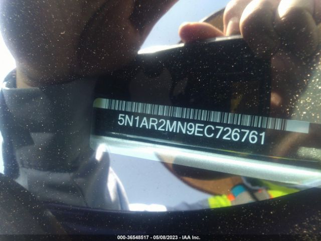 5N1AR2MN9EC726761 Nissan Pathfinder Sl