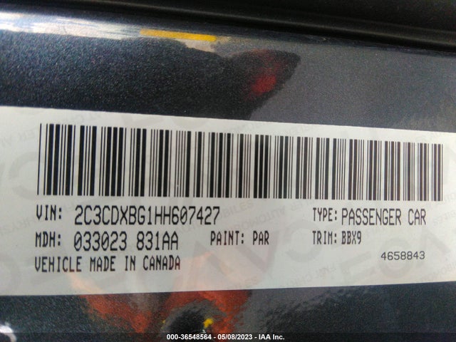 Dodge Charger Se 2017 2C3CDXBG1HH607427 Image 9