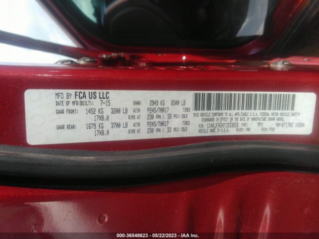 1C4RJFAGXFC933656 Jeep Grand Cherokee Laredo