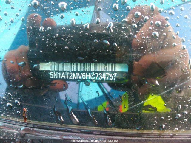 5N1AT2MV6HC734757 Nissan ROGUE S/SV/SL