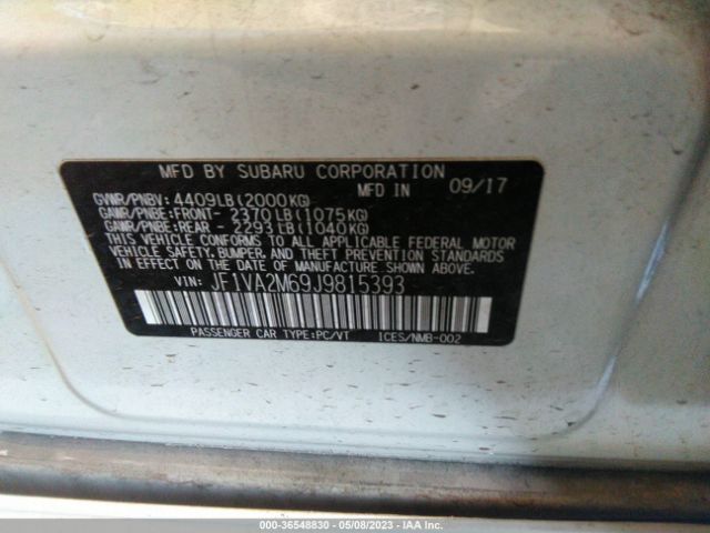 JF1VA2M69J9815393 Subaru Wrx Sti
