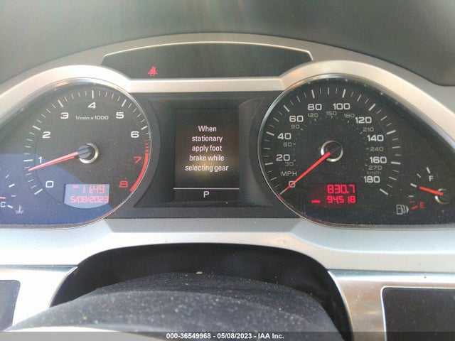 2011 AUDI A6 3.0T PREMIUM PLUS VIN: WAUFGAFB7BN044746