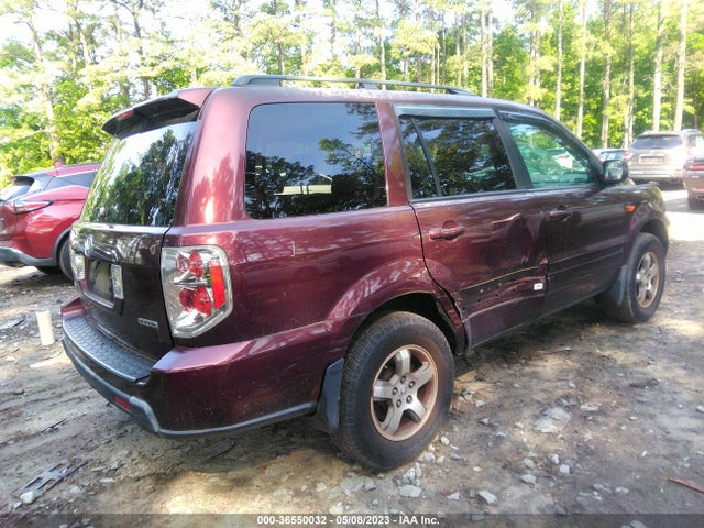 2008 HONDA PILOT EX-L VIN: 5FNYF18598B003497