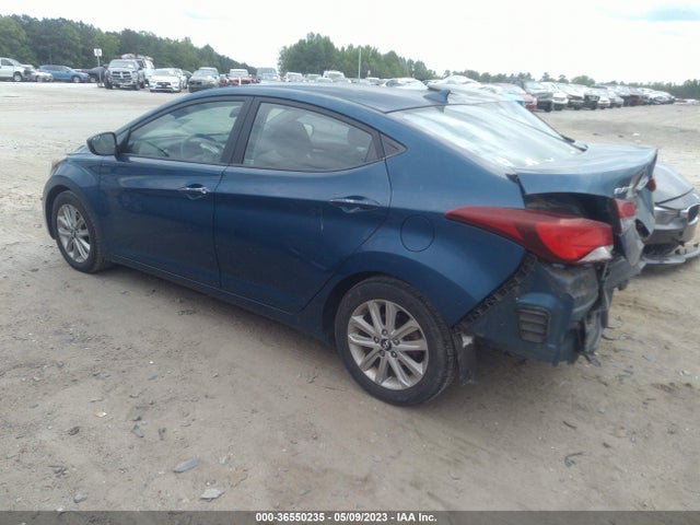 2014 HYUNDAI ELANTRA SE VIN: KMHDH4AEXEU047169
