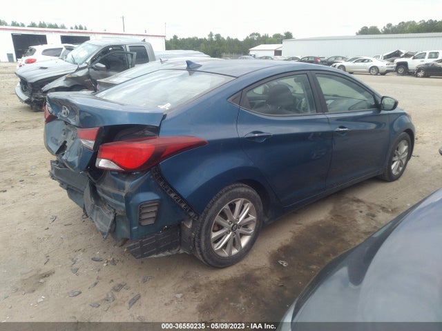 2014 HYUNDAI ELANTRA SE VIN: KMHDH4AEXEU047169
