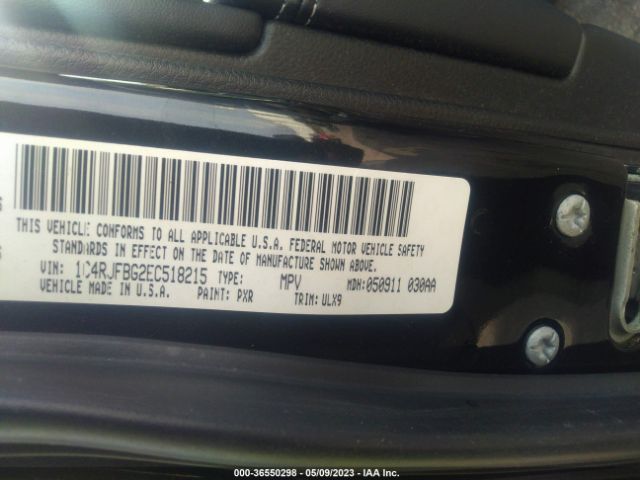 1C4RJFBG2EC518215 Jeep Grand Cherokee Limited