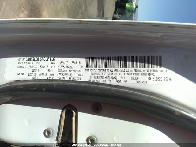 3C6UR5CLXEG194041 RAM 2500 Tradesman