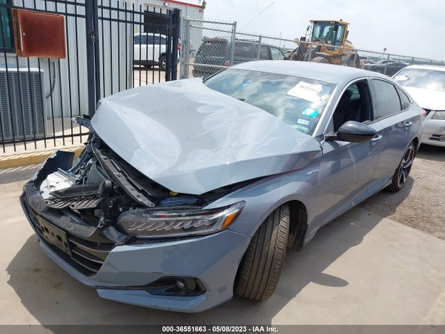 2022 HONDA ACCORD HYBRID SPORT VIN: 1HGCV3F28NA044386