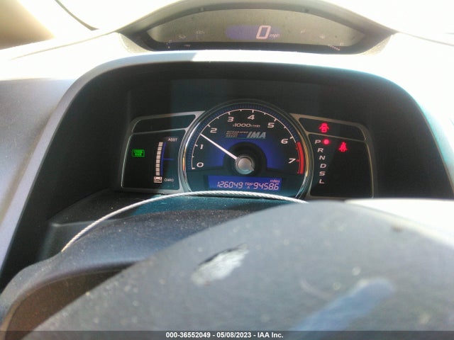 2009 HONDA CIVIC HYBRID VIN: JHMFA36209S014160