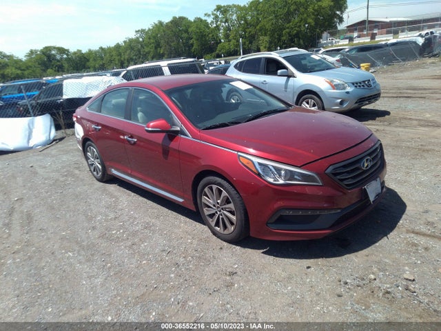 2015 HYUNDAI SONATA 2.4L SPORT VIN: 5NPE34AF4FH070555