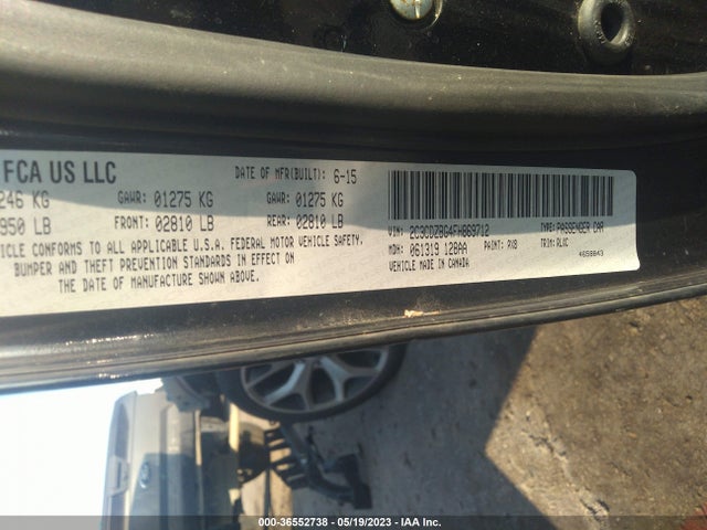 Dodge Challenger Sxt Plus 2015 2C3CDZBG4FH869712 Image 9