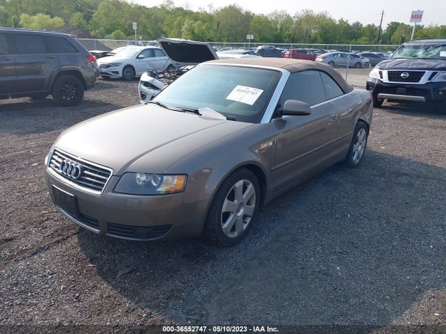 2004 AUDI A4 3.0L VIN: WAUDT48H44K009916