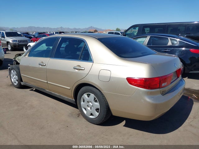 2005 HONDA ACCORD SDN LX VIN: 1HGCM56475A130367