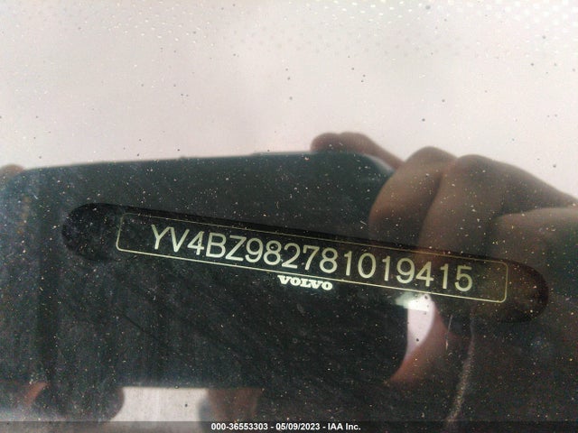 2008 VOLVO XC70 VIN: YV4BZ982781019415