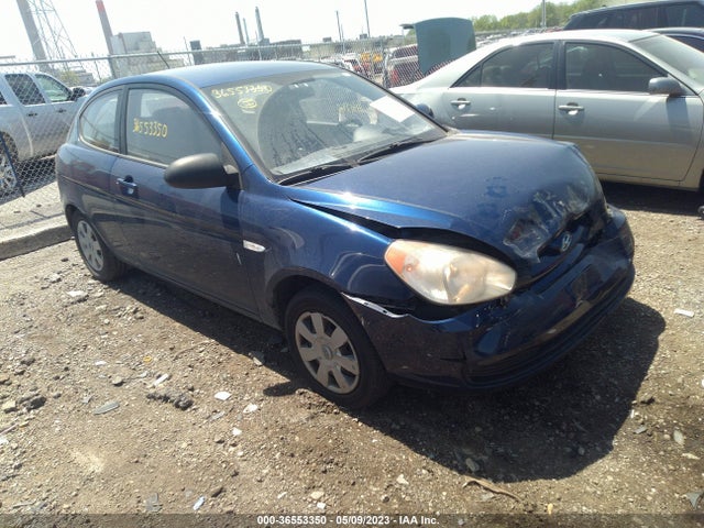 2007 HYUNDAI ACCENT GS VIN: KMHCM36C57U047740