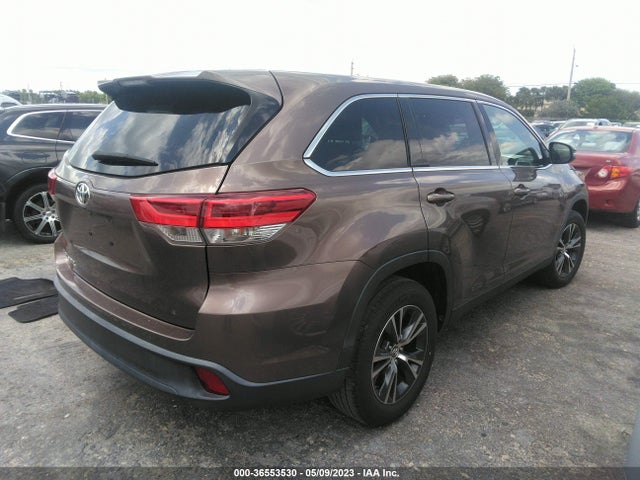 2019 TOYOTA HIGHLANDER LE VIN: 5TDZARFH8KS044754