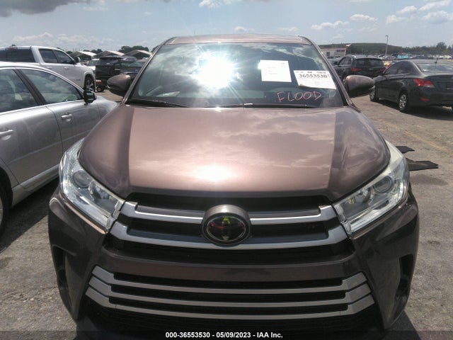 2019 TOYOTA HIGHLANDER LE VIN: 5TDZARFH8KS044754
