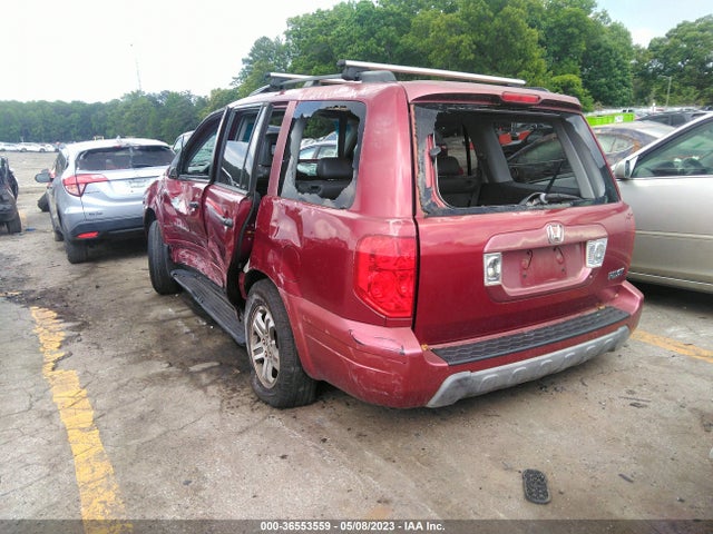 2003 HONDA PILOT EX VIN: 2HKYF18563H509802