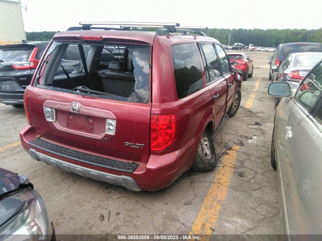 2003 HONDA PILOT EX VIN: 2HKYF18563H509802