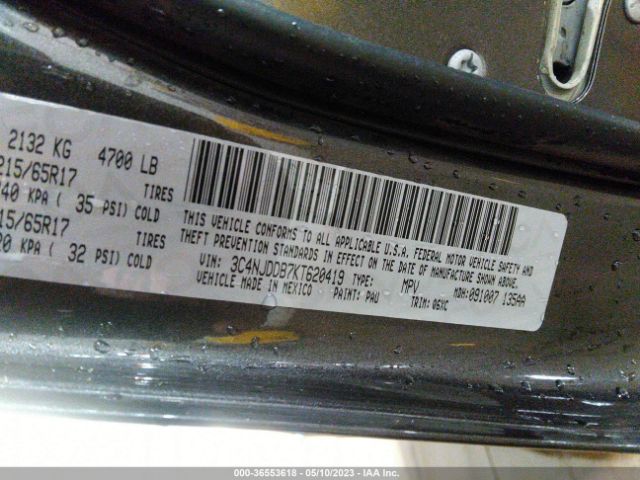 3C4NJDDB7KT620419 Jeep Compass Trailhawk