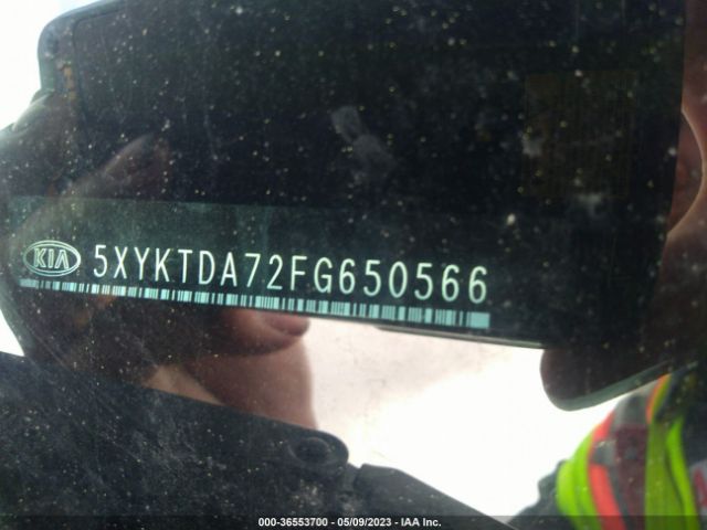 5XYKTDA72FG650566 KIA SORENTO LX