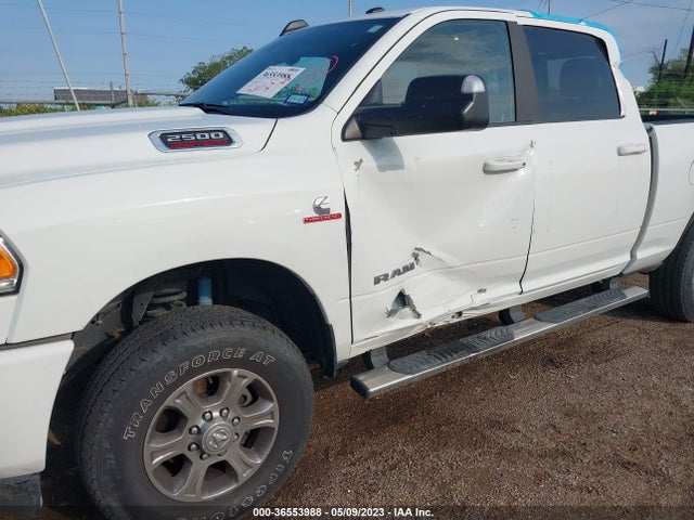 2022 RAM 2500 LONE STAR VIN: 3C6UR5DLXNG380192