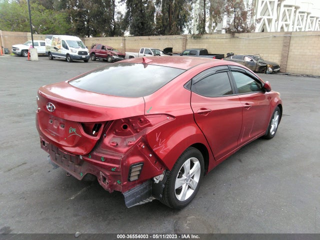 2013 HYUNDAI ELANTRA GLS VIN: 5NPDH4AE3DH284194