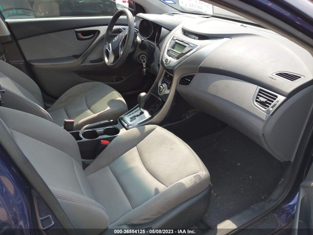 2012 HYUNDAI ELANTRA GLS VIN: 5NPDH4AE5CH074047