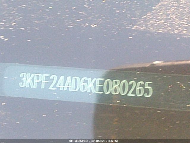 3KPF24AD6KE080265 KIA Forte Lxs