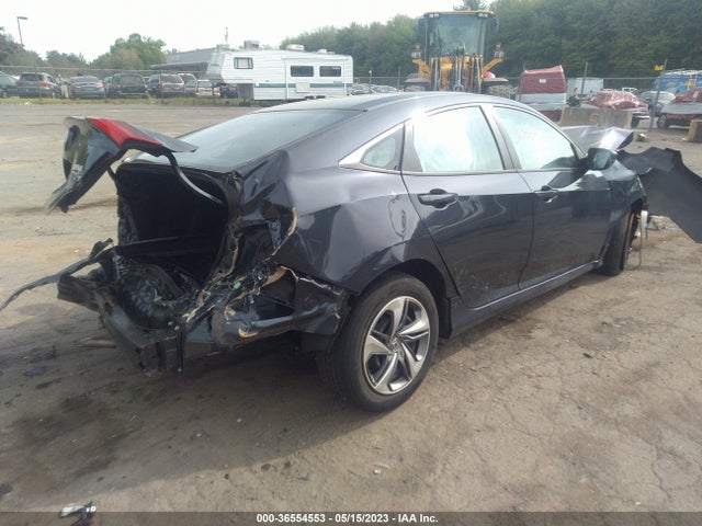Honda Civic Sedan Lx 2019 2HGFC2F63KH555954 Image 4