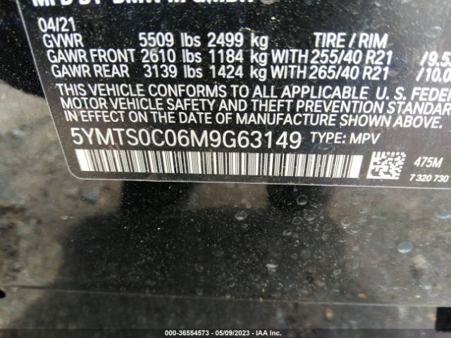 5YMTS0C06M9G63149 BMW X3 M