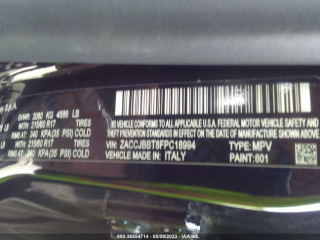 ZACCJBBT8FPC18994 Jeep Renegade Latitude