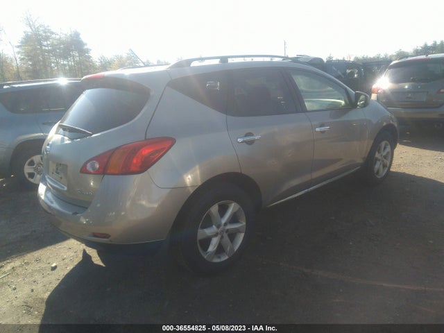 2009 NISSAN MURANO S VIN: JN8AZ18WX9W112389