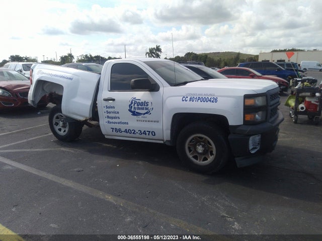 2015 CHEVROLET SILVERADO 1500 WORK TRUCK VIN: 1GCNCPEH7FZ286955